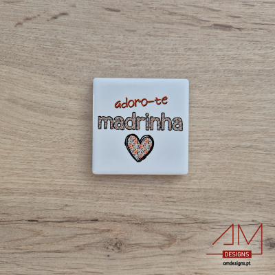 Ímãs em Azulejo de Cerâmica – Um Presente Especial para Padrinhos e Madrinhas - Edição Páscoa