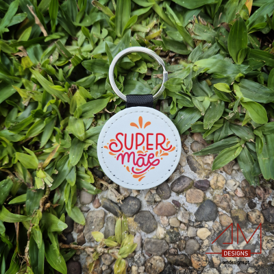 Porta-Chaves em Pele – Especial Dia da Mãe