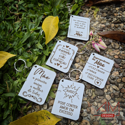 Porta-Chaves em Madeira – Especial Dia da Mãe