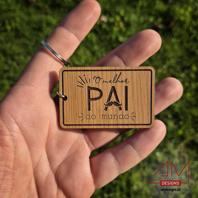 Porta-Chaves em Madeira – Especial Dia do Pai