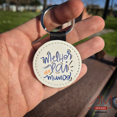 Porta-Chaves em Pele – Especial Dia do Pai