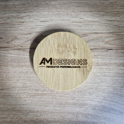 Brinde Empresarial – Abre-Cápsulas em Bambu com Íman