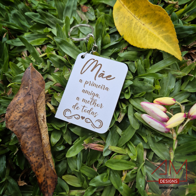 Porta-Chaves em Madeira – Especial Dia da Mãe
