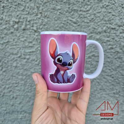 Caneca Personalizada Desenhos Animados - Afilhada – Edição Páscoa