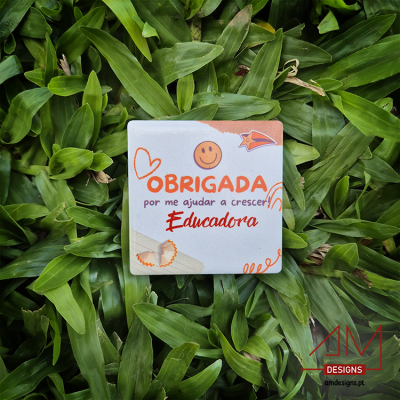 Íman de Azulejo – Lembrança Escolar para Professores e Educadores