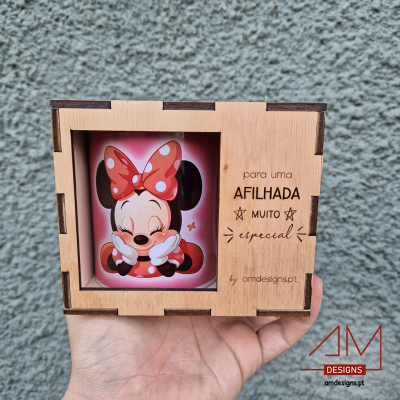Caneca Personalizada Desenhos Animados - Afilhada – Edição Páscoa