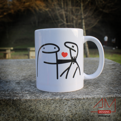 Caneca - "Eu amo-te, mas às vezes dá vontade de..."