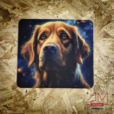 Tapete de Rato - Cão Galaxy