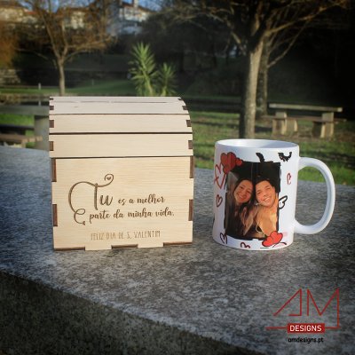 Caneca Personalizada com Foto – Dia dos Namorados