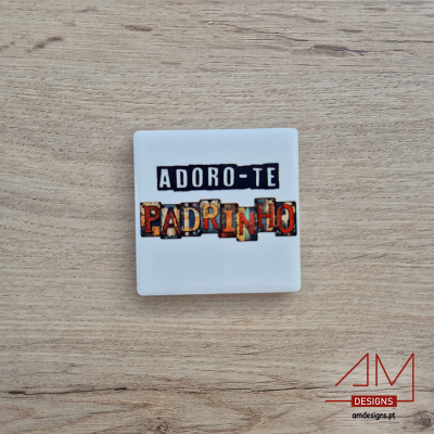 Ímãs em Azulejo de Cerâmica – Um Presente Especial para Padrinhos e Madrinhas - Edição Páscoa