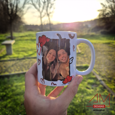 Caneca Personalizada com Foto – Dia dos Namorados