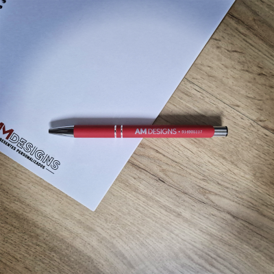 Brinde Empresarial – Caneta Metálica Personalizada