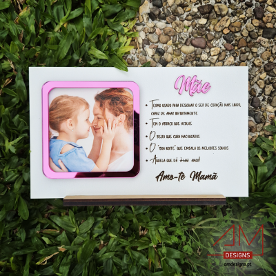 Moldura de Madeira para Fotografia – Especial Dia da Mãe