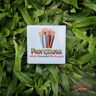 Íman de Azulejo – Lembrança Escolar para Professores e Educadores