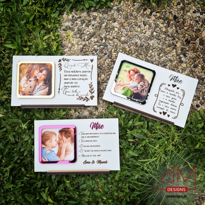 Moldura de Madeira para Fotografia – Especial Dia da Mãe