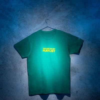 T-shirt You are on my playlist
