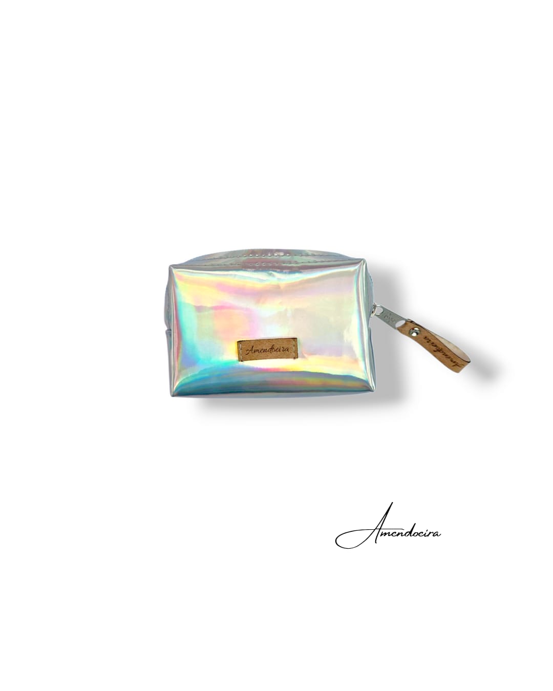 Bolsa Atenas porta moedas e cartões - Holográfico nacre Bolsa Atenas porta moedas e cartões - Holográfico nacre