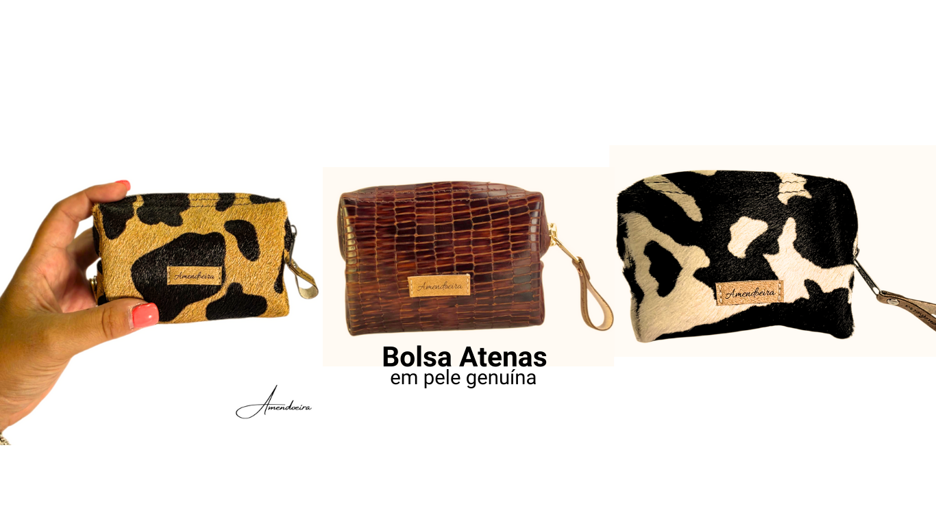 Bolsa / porta-moedas Atenas