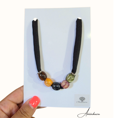 Colar Nature -  Black color