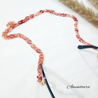 Fita para óculos - Acrílico Moccasin malva