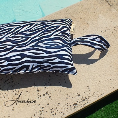 Almofada de praia/piscina Zebra