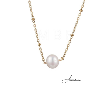 Colar de pérola de água doce