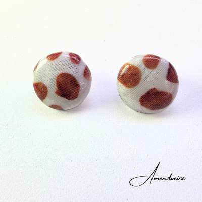 Brincos Bilbau - Manchas castanhas