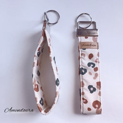 Porta-chaves Key Bracelete - Safari leopard