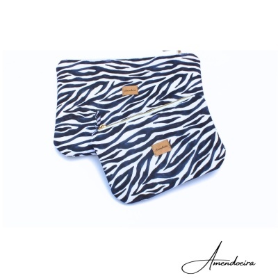 Liam Zebra  - bolsa nécessaire impermeável
