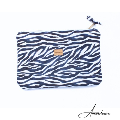 Liam Zebra  - bolsa nécessaire impermeável