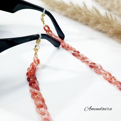 Fita para óculos - Acrílico Moccasin malva