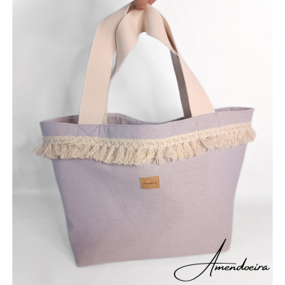 Mala de Praia Maldivas - Lilás