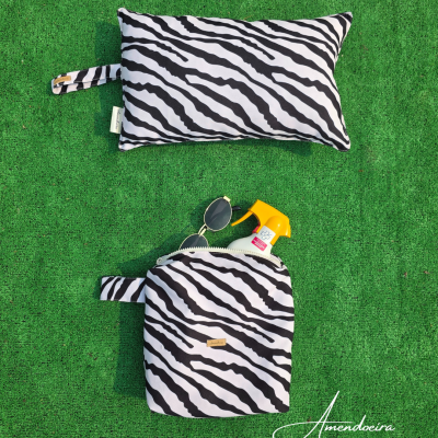 Almofada de praia/piscina- Zebra larga