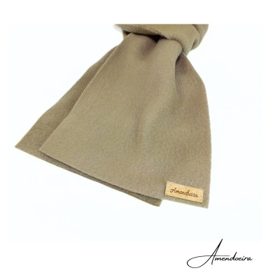 Cachecol polar - Castanho