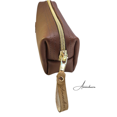 Estojo / Bolsa para canetas - em pele brown
