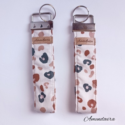 Porta-chaves Key Bracelete - Safari leopard