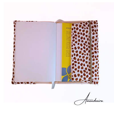 Capa para livro/Agenda ajustável - Giraffe