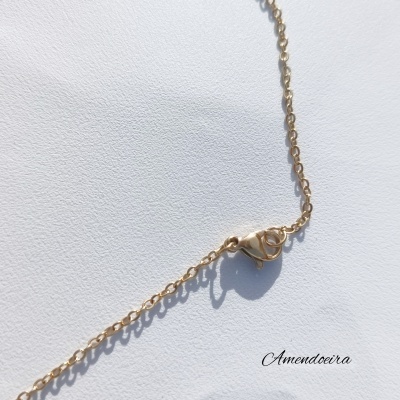 Colar Trevo - Dourado