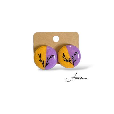 Brincos Bilbau - Dueto floral