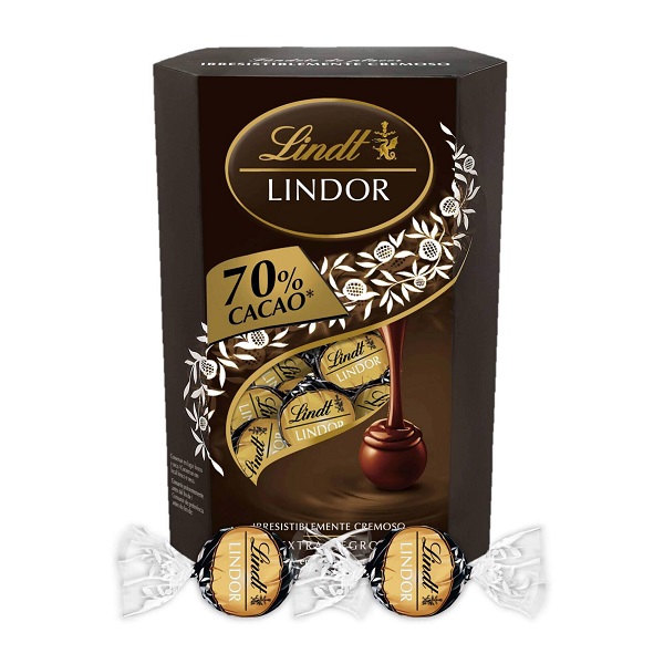 Bombons de Chocolate Negro 70% Lindor Cornet Bombons de Chocolate Negro 70% Lindor Cornet
