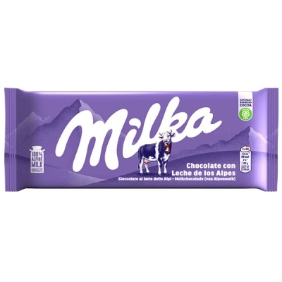 Tablete de Chocolate de leite Milka