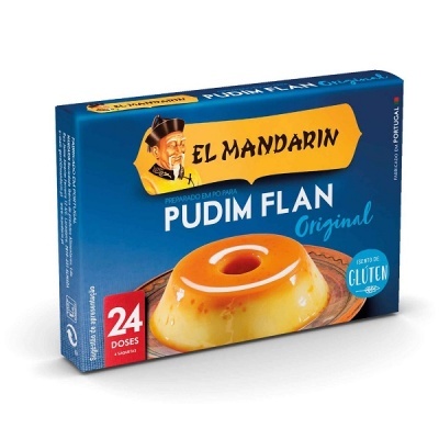 Preparado para Pudim Flan sem glúten