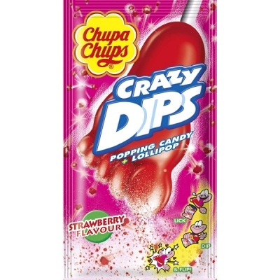 Chupa Crazy Dips Morango
