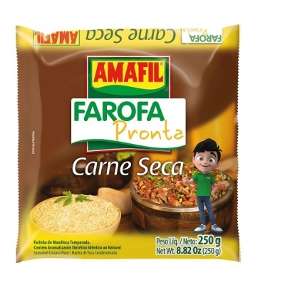 Farofa Pronta - Sabor Carne Seca
