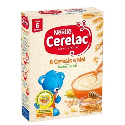 Cerelac 8 Cereais e Mel