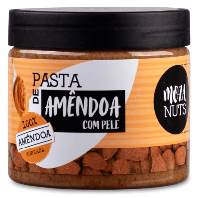 Pasta de Amêndoa com Pele