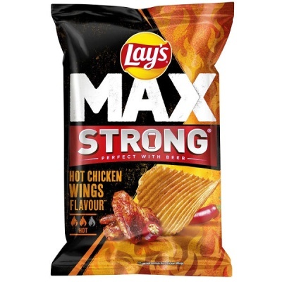 Lay's Max Strong Hot Chicken Wings