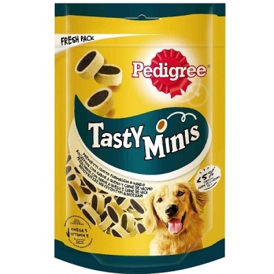 Snack para Cão Tasty Minis Cheesy Nibbles