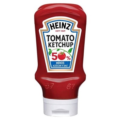 Ketchup com Redução de Açúcar e Sal