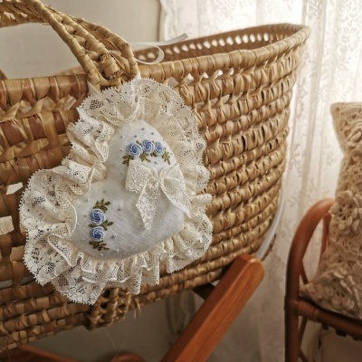 coração com flores